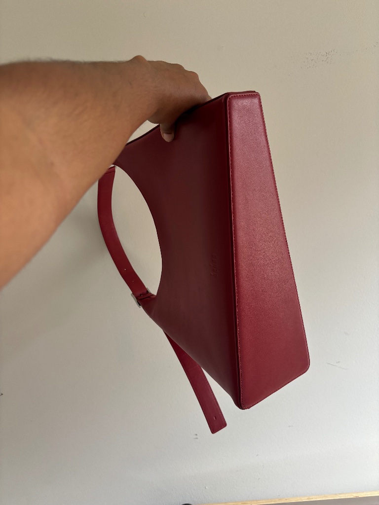 Behno Danny Flatiron Bag Large Nappa Mulberry — image 2 of 3